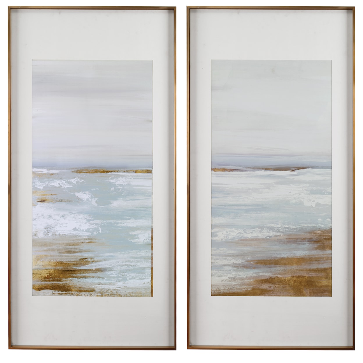Uttermost Coastline Coastline Framed Prints S/2
