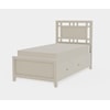 Mavin Atwood Group Atwood Twin XL Right Drawerside Gridwork Bed