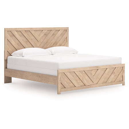 King Panel Bed