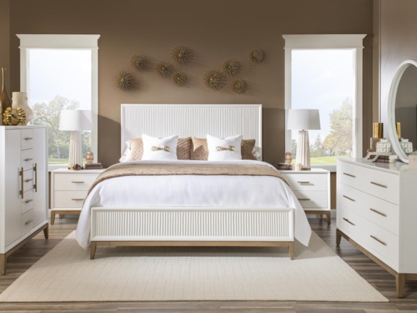 6-Piece Queen Panel Bedroom Set
