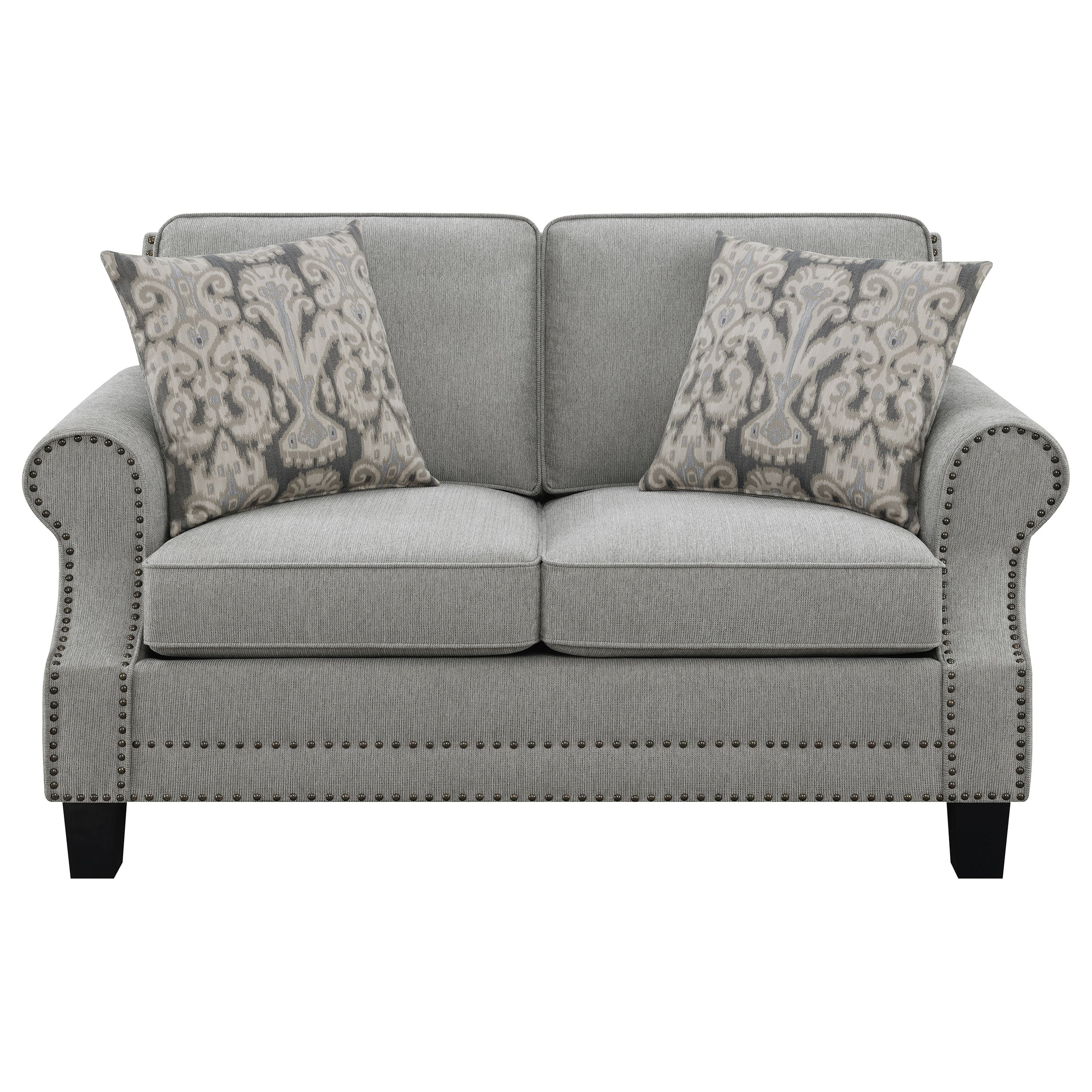 Sheldon Rolled Arm Loveseat