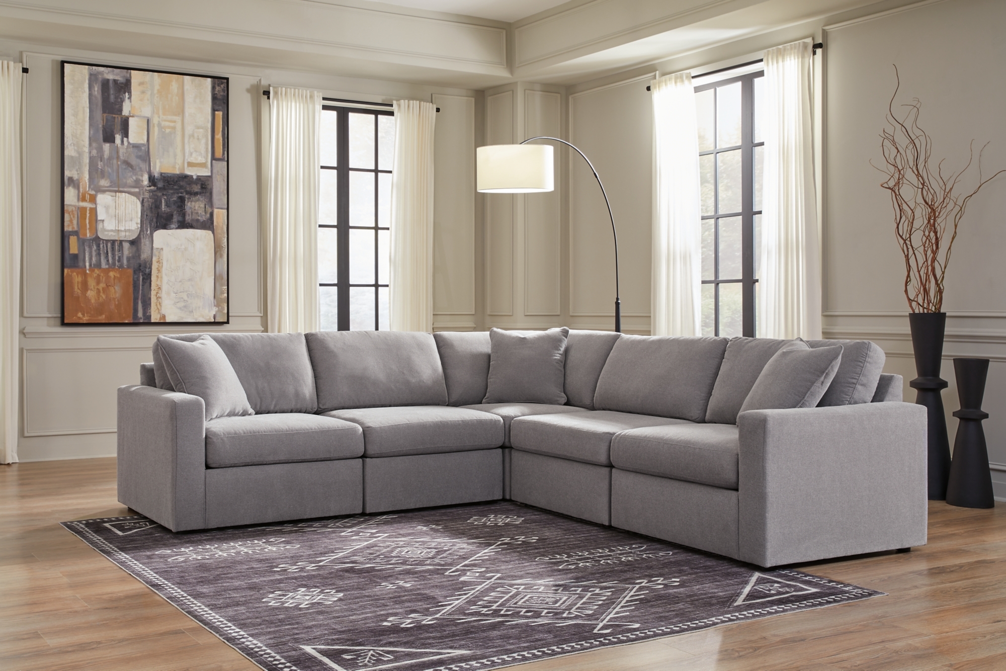 Signature Design by Ashley Modmax 5-Piece Sectional