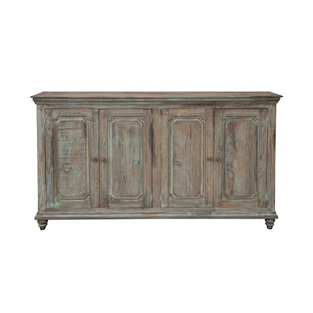 Solid Wood Accent Console/Cabinet