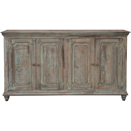 Solid Wood Accent Console/Cabinet