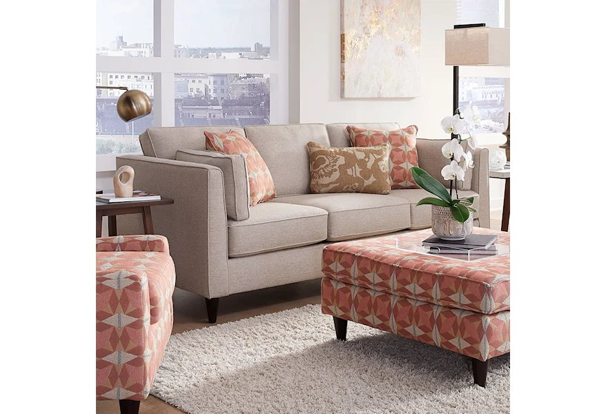 17 STARTER JUTE Sofa by Fusion Furniture at Z & R Furniture