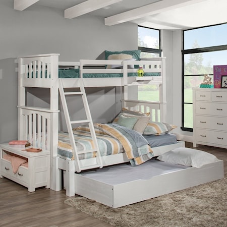 Twin Over Full Bunk Bed With Trundle