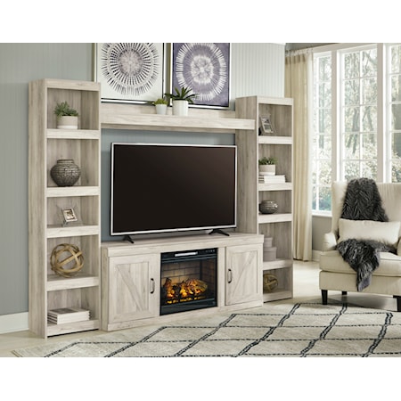 Entertainment Center with Fireplace