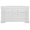 Global Furniture Pompei 6-Drawer Dresser