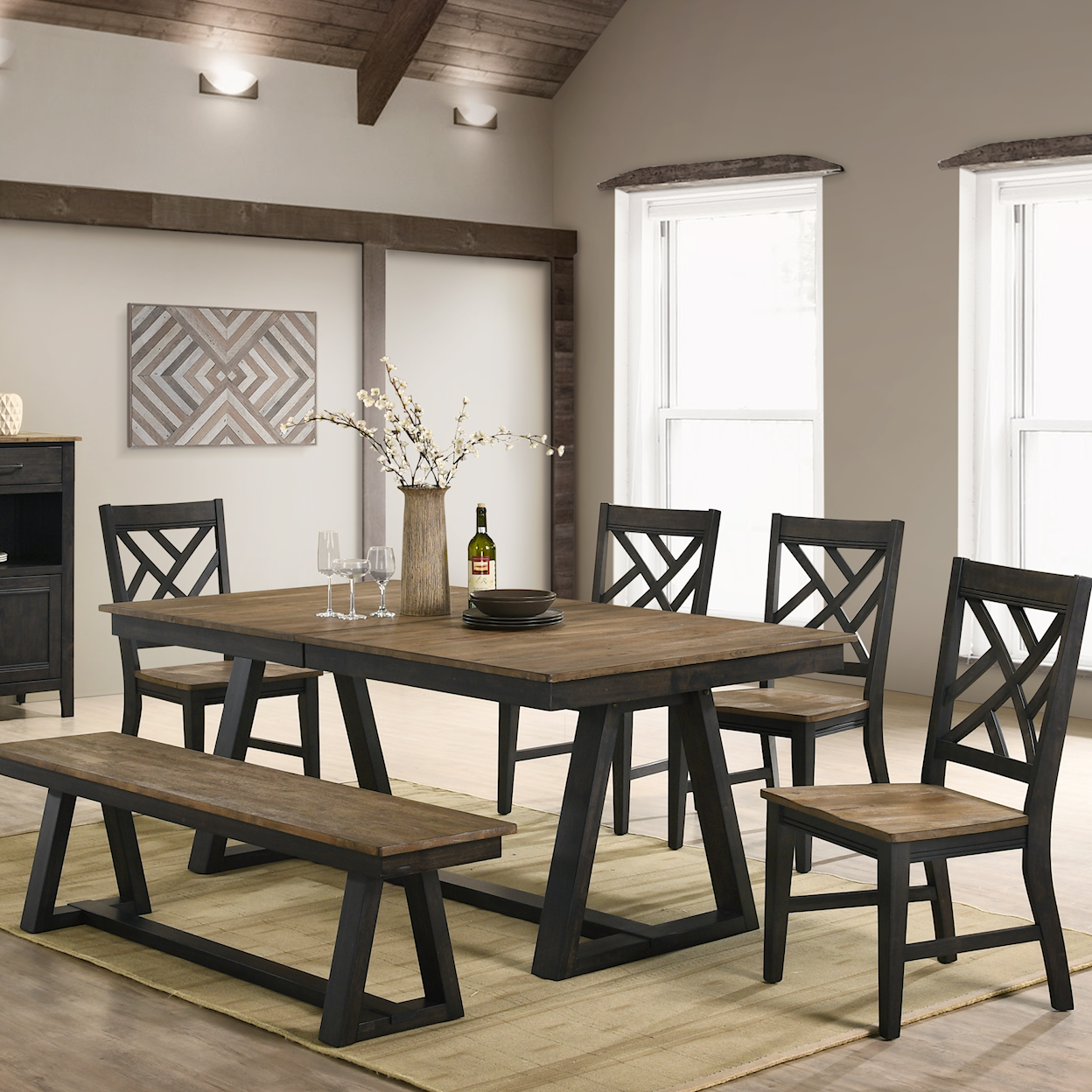 Intercon Harper Dining Set