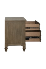 Liberty Furniture Americana Farmhouse Transitional 5-Drawer Lateral File Cabinet