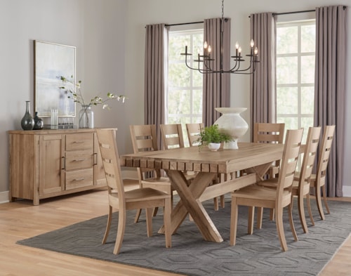 Farmhouse 9-Piece Dining Room Set
