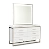Michael Amini Marquee 8-Drawer Dresser with Mirror