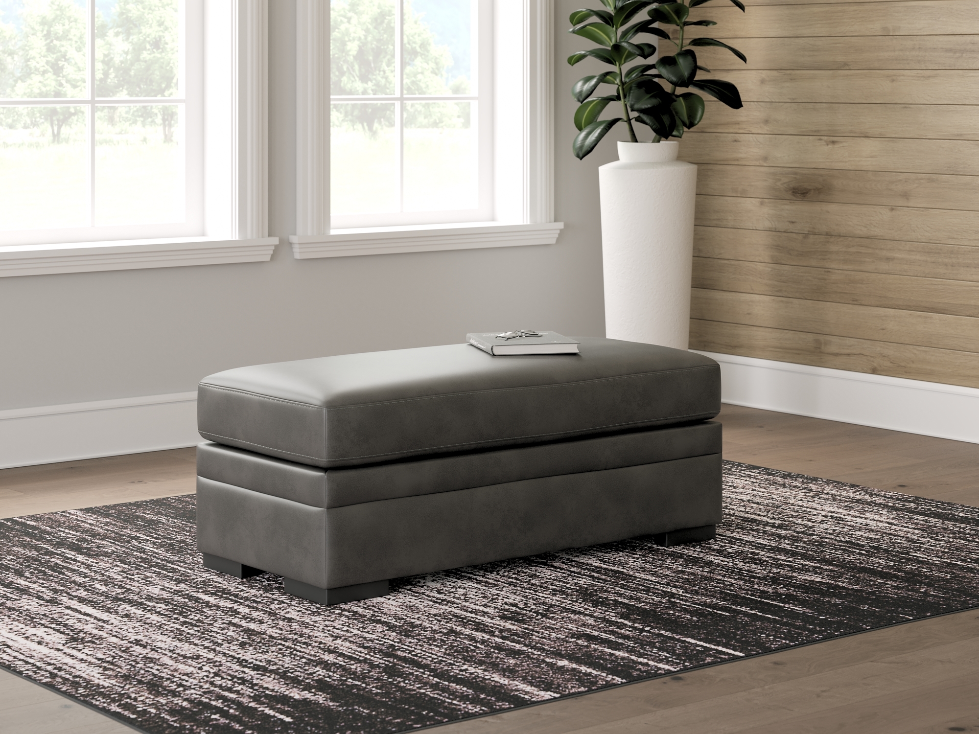 Oversized Accent Ottoman