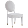 Universal Love. Joy. Bliss.-Miranda Kerr Home Oval Back Side Chair