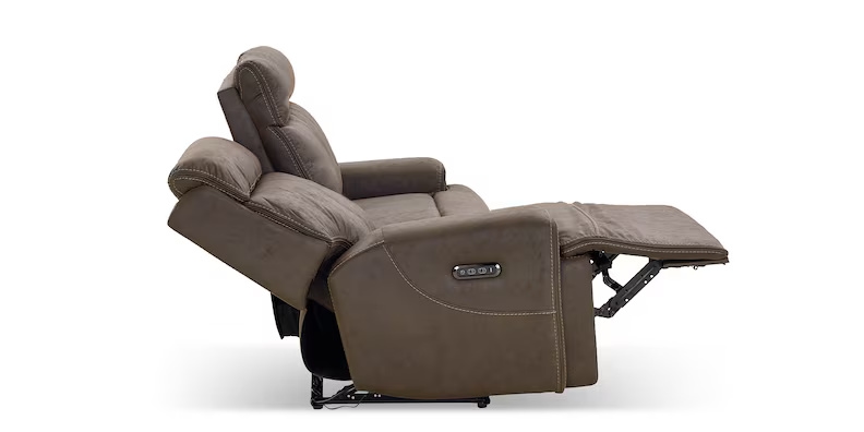 Bassett Club Level - Nathan Nathan Power Reclining Loveseat