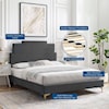 Modway Lindsey Queen Platform Bed