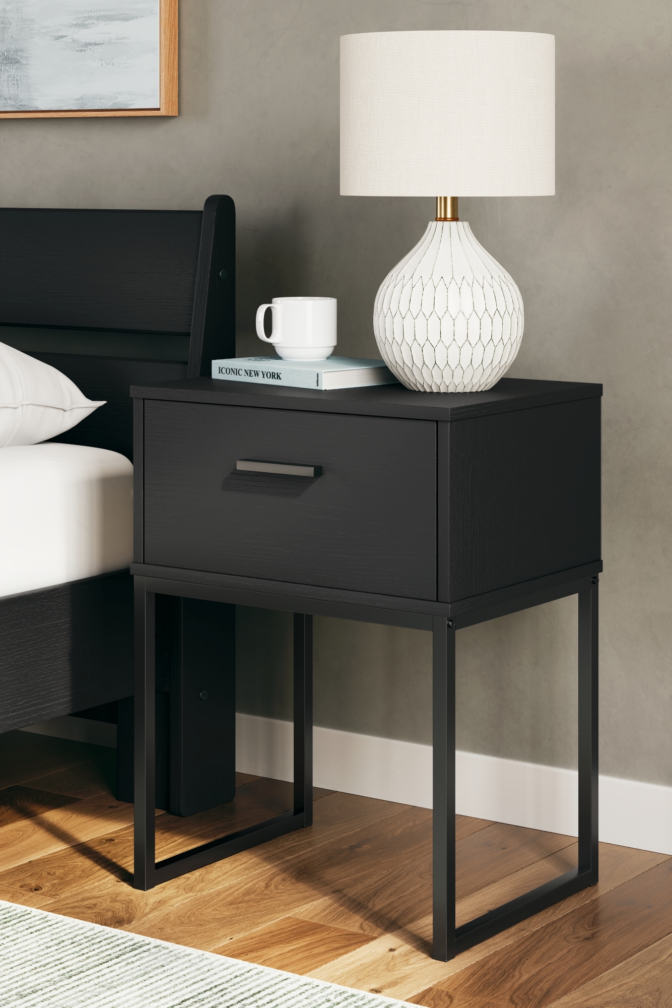 Signature Design by Ashley Socalle 1-Drawer Nightstand