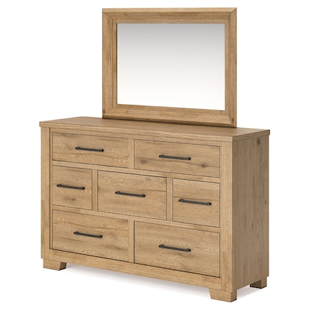 Dresser and Mirror