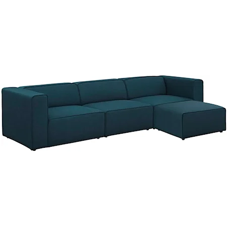 4 Piece Sectional Sofa Set