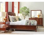 Living Trends Addison Cal-King Sleigh Bed - Complete