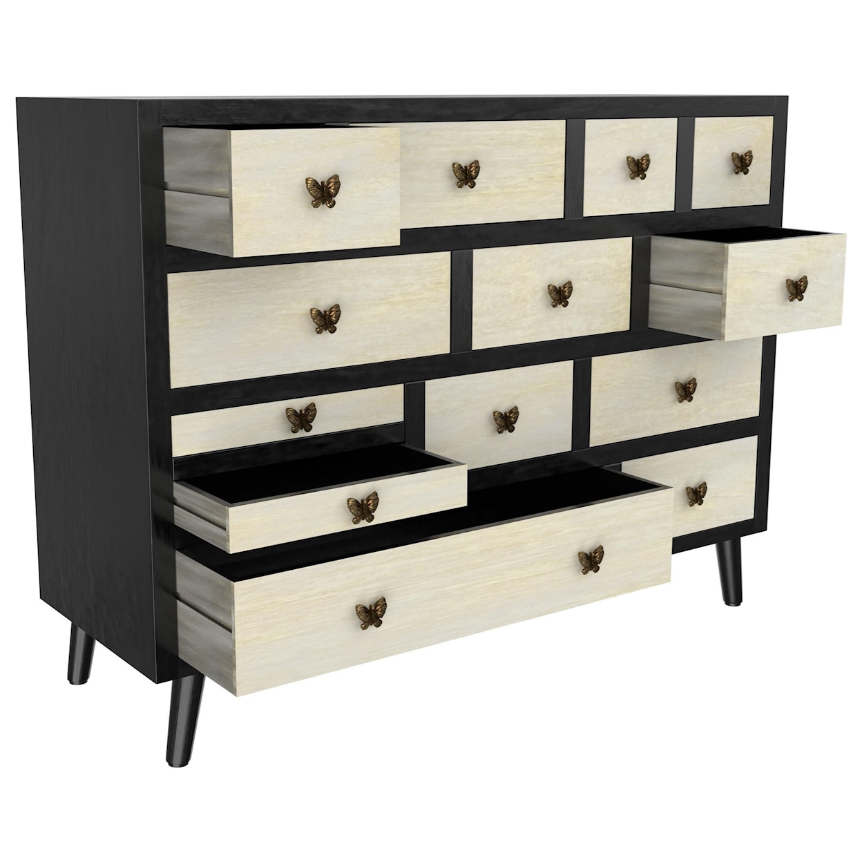 Steve Silver Papillon 13 Drawer Sideboard