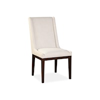Transitional Host Chair with Full Back