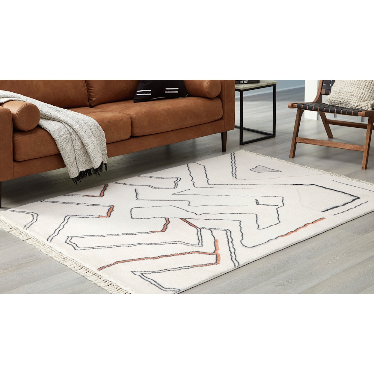 Signature Design by Ashley Machine Washable Rugs Cadeworth 5' x 7' Rug