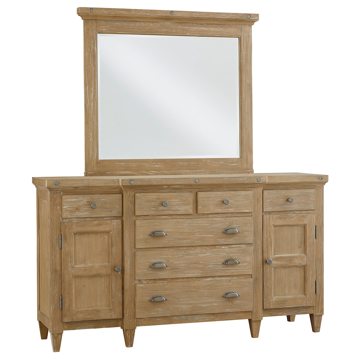 Magnussen Home Lynnfield Bedroom Landscape Mirror