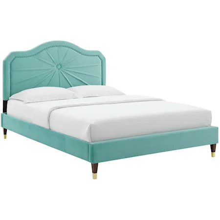 Queen Platform Bed