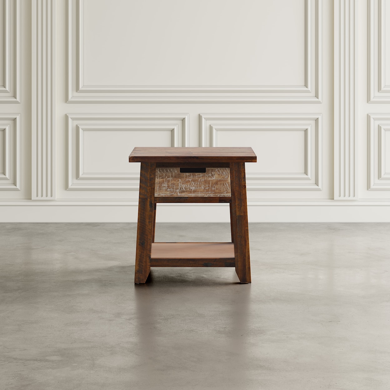 Jofran Saddlewood End Table