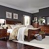Liberty Furniture Rustic Traditions King Sleigh Bedroom Set