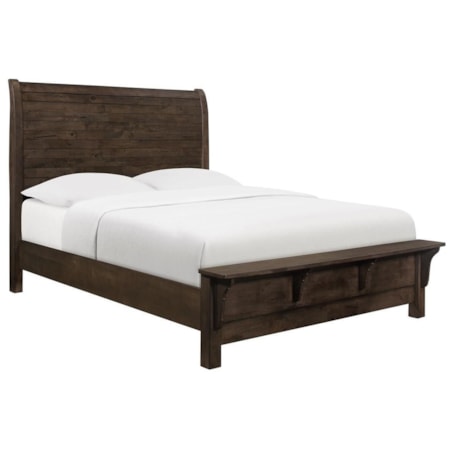 Queen Sleigh Bed
