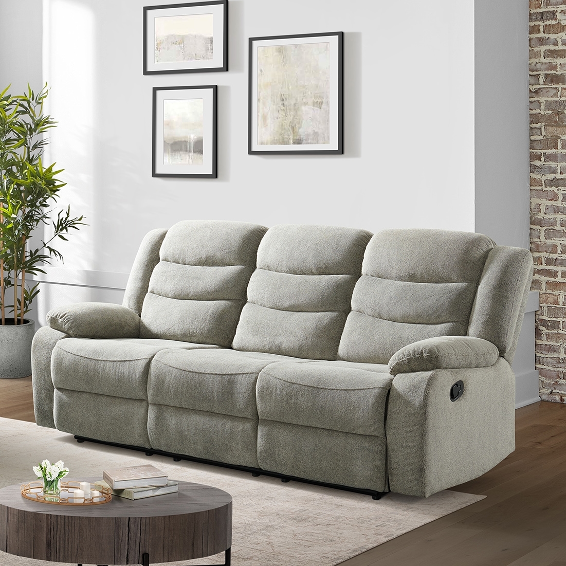 Manual Reclining Sofa