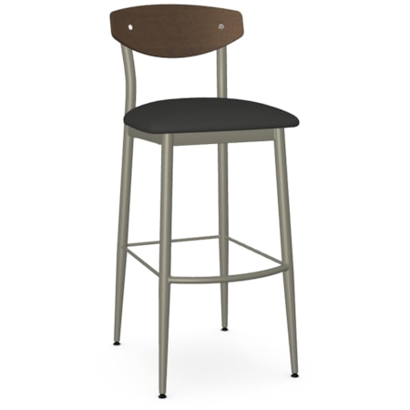 Open Back Bar Stool