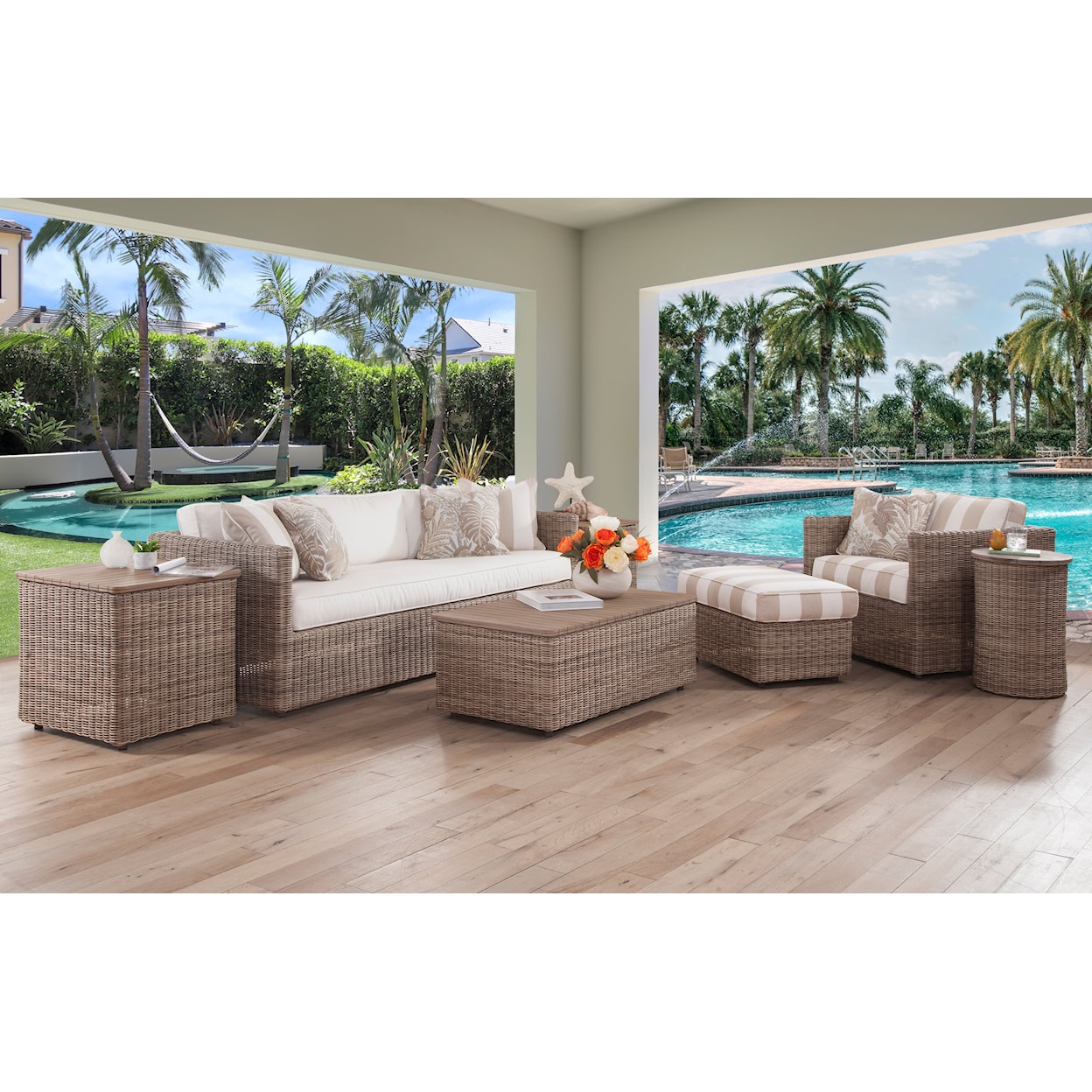 Braxton Culler Paradise Bay Outdoor Ottoman