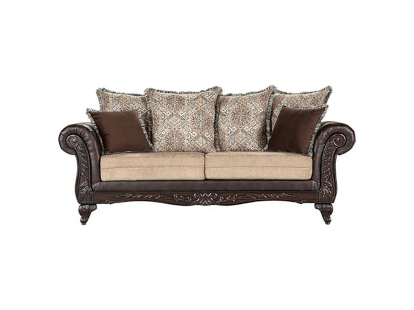 Elmbrook 3-piece Rolled Arm Sofa Set