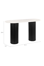 Zuo Izola Collection Contemporary Dining Table