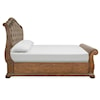 Magnussen Home Durango Bedroom California King Upholstered Sleigh Bed