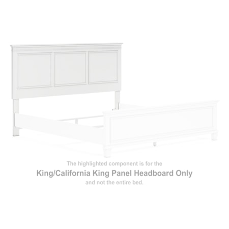 King/Cal King Panel Headboard