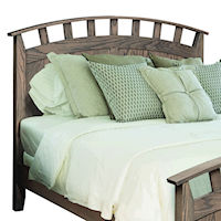 Wyandot Transitional Arched Headboard - Queen