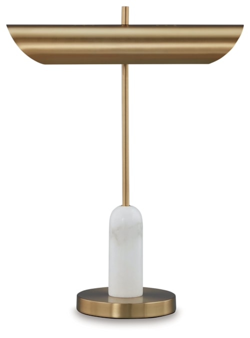 Marble Desk Lamp with USB-C Charging