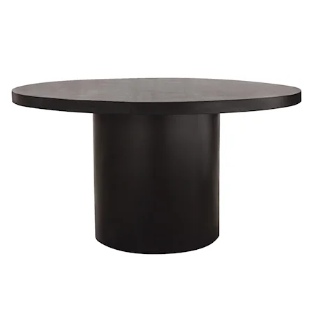 Contemporary Round 54" Dining Table