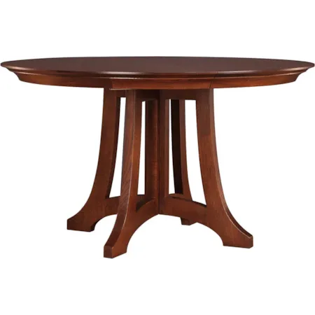 76" Highlands Round Dining Table