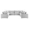 Modway Commix 8-Piece Sectional Sofa