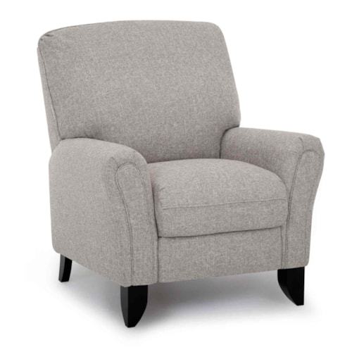 Transitional Hi-Leg Pushback Recliner