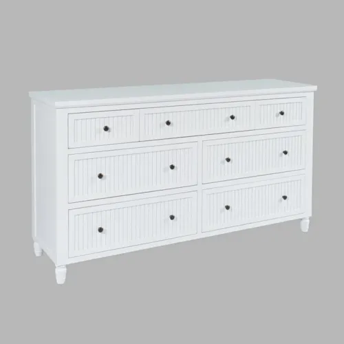 Transitional 7-Drawer Dresser