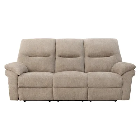 Ruffles Wicker Power Sofa