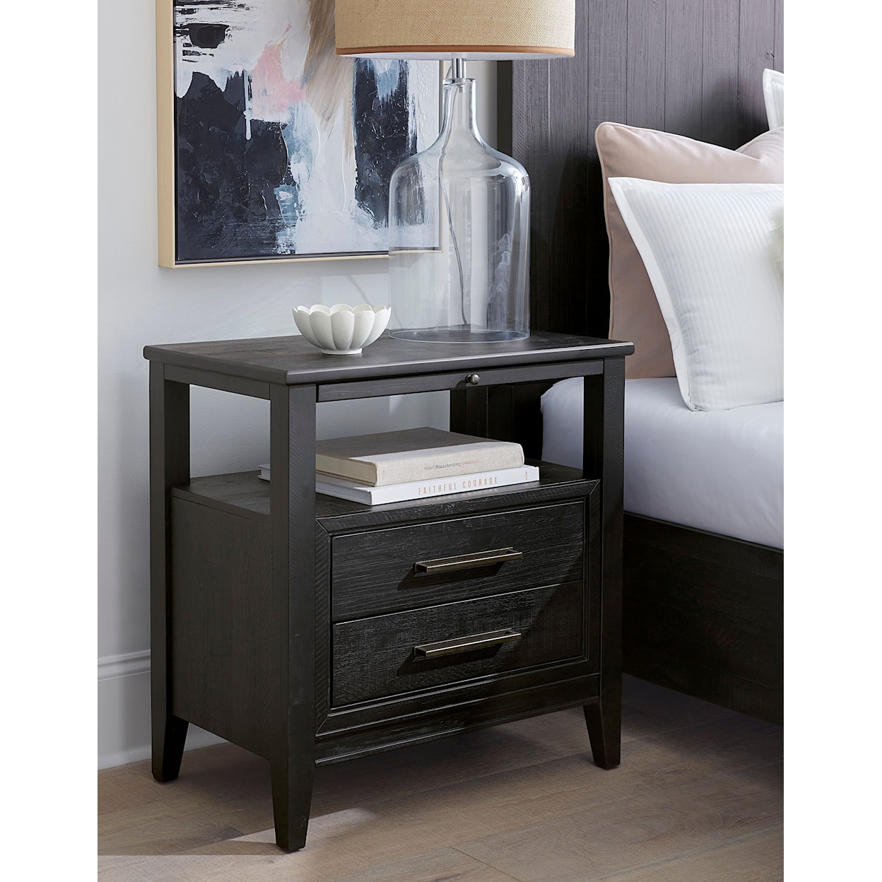 Aspenhome Camden 2-Drawer Nightstand