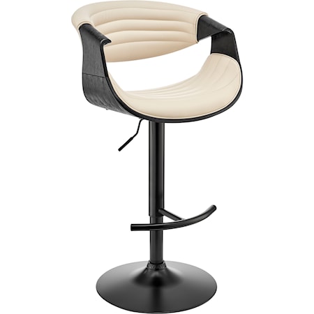 Upholstered Swivel Bar Stool