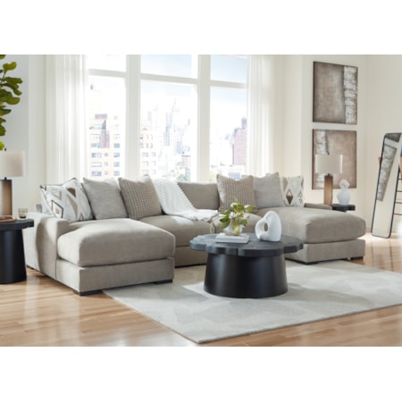 4-Piece Sofa Pit Sectional